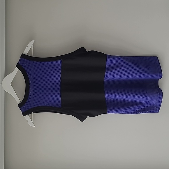 ADIDAS Purple Mesh Jersey sleeveless top, dress - Picture 5 of 5